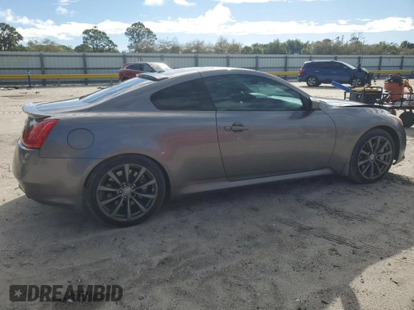 2008 Infiniti G37 Coupe Sport with VIN JNKCV64E08M101498, listed as a Copart auction lot 44778265 with 143,401 mi miles and Salvage Title. Bid and sale history available at carsss.com. Image 3.