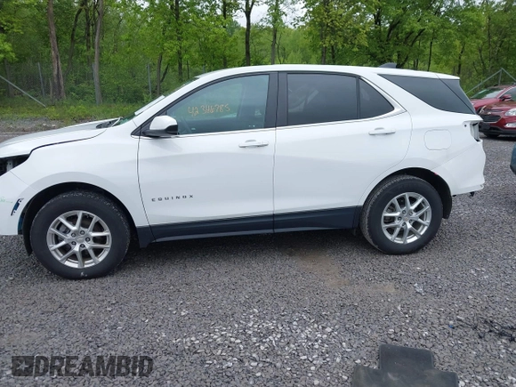 2023 Chevrolet Equinox LT с VIN 3GNAXUEGXPS145862, выставлен на аукционе IAAI как лот 42346785 с пробегом 60 608 миль миль и . История ставок и продаж доступна на DreamBid. Изображение 14.