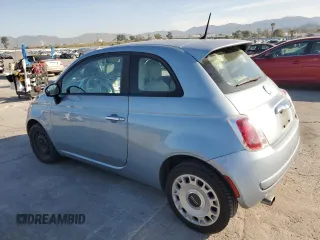 2013 FIAT 500 Pop с VIN 3C3CFFAR4DT560161, выставлен на аукционе Copart как лот 52054645 с пробегом 66 870 миль миль и Чистый • Clean title. История ставок и продаж доступна на DreamBid. Изображение 2.