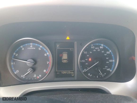 2018 Toyota RAV4 LE with VIN 2T3BFREV3JW763286, listed as a Copart auction lot 49919975 with 109,123 mi miles and Salvage Title. Bid and sale history available at carsss.com. Image 9.