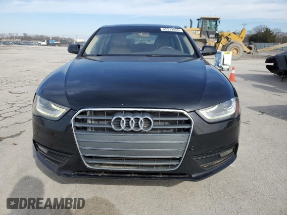 2013 Audi A4 Premium with VIN WAUAFAFLXDA061489, listed as a Copart auction lot 45212555 with 136,410 mi miles and Salvage Title. Bid and sale history available at carsss.com. Image 5.