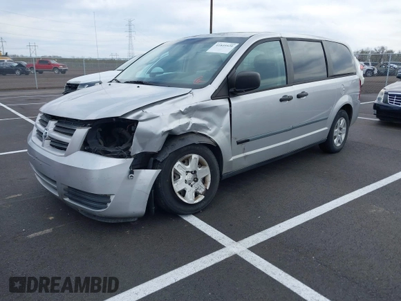 2008 Dodge Grand Caravan SE with VIN 2D8HN44H08R705511, listed as a IAAI auction lot 41849520 with 155,610 mi miles and . Bid and sale history available at DreamBid. Image 2.