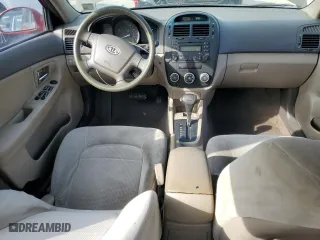 2009 Kia Spectra EX with VIN KNAFE221495646233, listed as a Copart auction lot 69638784 with 168,178 mi miles and Salvage Title. Bid and sale history available at carsss.com. Image 8.