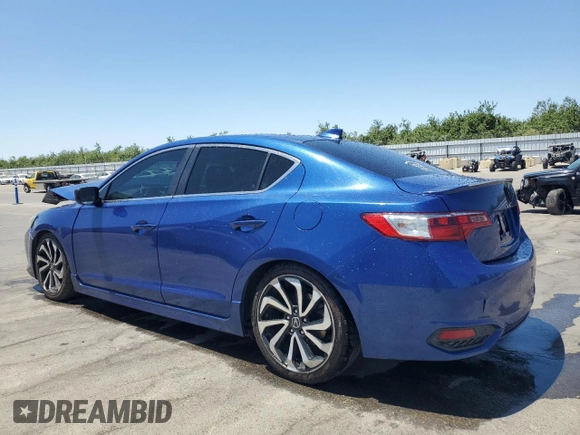 2017 Acura ILX Premium with VIN 19UDE2F88HA015459, listed as a Copart auction lot 60733435 with 95,133 mi miles and Salvage title. Bid and sale history available at DreamBid. Image 2.