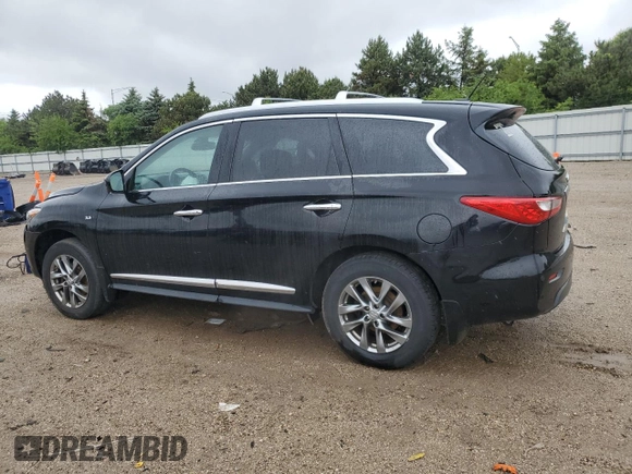 2015 Infiniti QX60 z VIN 5N1AL0MM8FC543009, wystawiony jako Copart lot #57720315 z przebiegiem 95 614 mil mil oraz Szkoda całkowita • Salvage title. Historia ofert i sprzedaży dostępna na DreamBid. Obrazek 2.