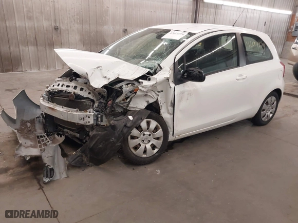 2008 Toyota Yaris with VIN JTDJT923885192256, listed as a IAAI auction lot 42014374 with 126,860 mi miles. Bid and sale history available at carsss.com. Image 2.