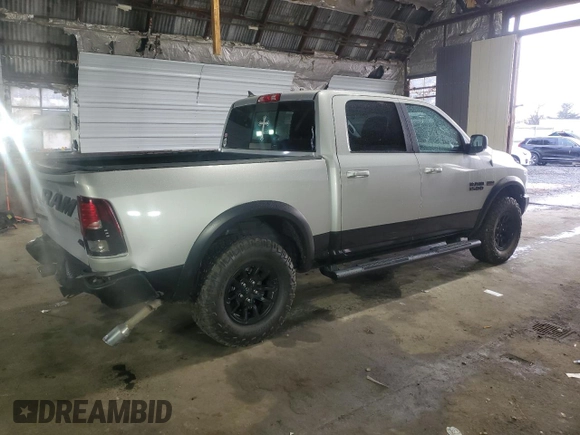2018 Ram 1500 Rebel with VIN 1C6RR7YT0JS205481, listed as a Copart auction lot 85104534 with 77,300 mi miles and Salvage Title. Bid and sale history available at carsss.com. Image 3.