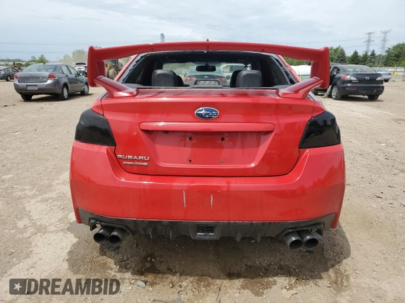 2016 Subaru WRX STI с VIN JF1VA2M62G9816376, выставлен на аукционе Copart как лот 57463645 с пробегом 81 830 миль миль и Списание • Salvage title. История ставок и продаж доступна на DreamBid. Изображение 6.