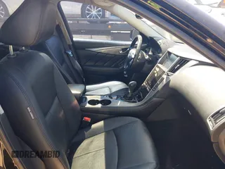 2015 Infiniti Q50 Sport with VIN JN1BV7AR2FM410593, listed as a IAAI auction lot 42346780 with 157,027 mi miles and . Bid and sale history available at DreamBid. Image 5.