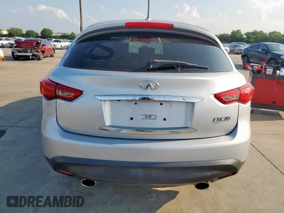 2017 Infiniti QX70 z VIN JN8CS1MW2HM414787, wystawiony jako Copart lot #59272885 z przebiegiem Nie podano mil oraz Czysty tytuł • Clean title. Historia ofert i sprzedaży dostępna na DreamBid. Obrazek 6.