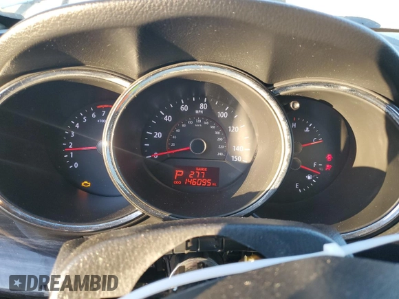 2012 Kia Sorento LX with VIN 5XYKTCA61CG221271, listed as a Copart auction lot 86444314 with 146,095 mi miles and Salvage Title. Bid and sale history available at carsss.com. Image 9.