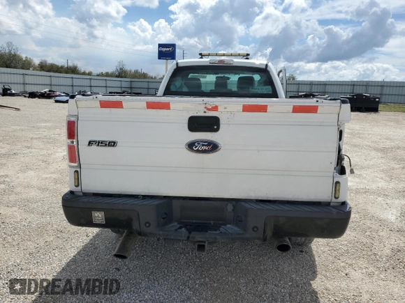 2013 Ford F-150 XL with VIN 1FTMF1EM2DKD10744, listed as a Copart auction lot 45233825 with 101,961 mi miles and Salvage Title. Bid and sale history available at carsss.com. Image 6.