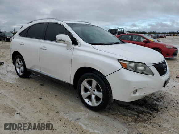 2011 Lexus RX 350 with VIN 2T2BK1BA3BC110897, listed as a Copart auction lot 42112505 with 168,583 mi miles and Salvage Title. Bid and sale history available at DreamBid. Image 4.