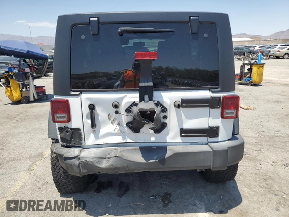 2016 Jeep Wrangler Unlimited Sport with VIN 1C4BJWDG2GL179926, listed as a Copart auction lot 62553565 with 113,685 mi miles and Salvage title. Bid and sale history available at DreamBid. Image 6.