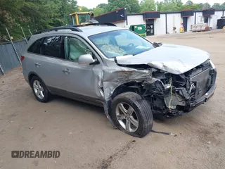 2011 Hyundai Veracruz Limited with VIN KM8NU4CC6BU157885, listed as a IAAI auction lot 42590538 with 145,612 mi miles and . Bid and sale history available at DreamBid. Image 1.