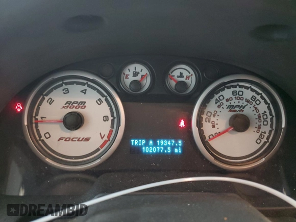 2010 Ford Focus SEL with VIN 1FAHP3HN6AW160291, listed as a Copart auction lot 52910225 with 102,077 mi miles and Salvage Title. Bid and sale history available at carsss.com. Image 9.