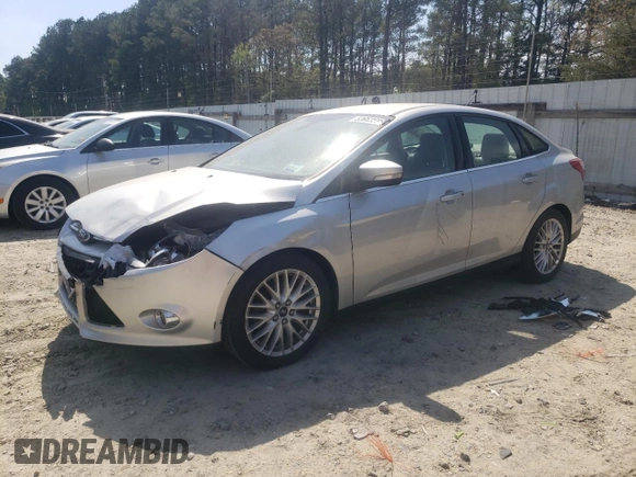 2012 Ford Focus SEL with VIN 1FAHP3H2XCL360665, listed as a Copart auction lot 53663585 with 53,071 mi miles and Salvage Title. Bid and sale history available at carsss.com. Image 1.