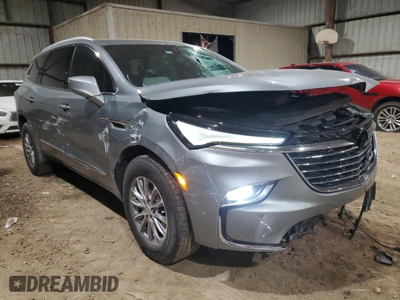 2023 Buick Enclave Essence with VIN 5GAEVAKWXPJ129688, listed as a Copart auction lot 85990464 with 48,478 mi miles and Salvage Title. Bid and sale history available at DreamBid. Image 4.