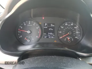 2021 Kia Rio LX with VIN 3KPA24AD7ME417409, listed as a Copart auction lot 47613345 with 100,196 mi miles and Salvage Title. Bid and sale history available at DreamBid. Image 9.