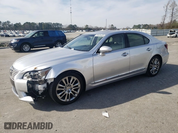 2016 Lexus LS 460 with VIN JTHBL5EF7G5140603, listed as a Copart auction lot 49436405 with 153,074 mi miles and Clean title. Bid and sale history available at DreamBid. Image 1.