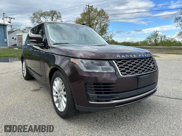 2020 Land Rover Range Rover HSE with VIN SALGS2RUXLA598308, listed as a Copart auction lot 56398735 with 132,979 mi miles and Clean Title. Bid and sale history available at DreamBid. Image 1.