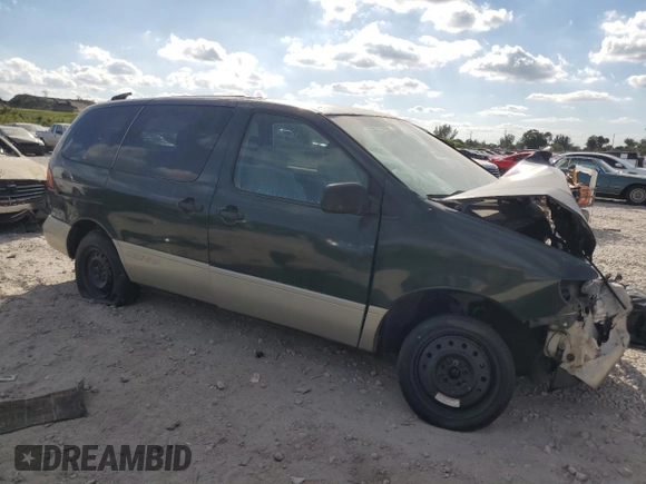 2000 Toyota Sienna LE z VIN 4T3ZF13CXYU287503, wystawiony jako Copart lot #43746115 z przebiegiem Nie podano mil oraz Szkoda całkowita • Salvage title. Historia ofert i sprzedaży dostępna na DreamBid. Obrazek 4.