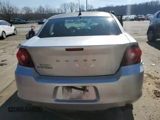 2011 Dodge Avenger Express with VIN 1B3BD4FB3BN508094, listed as a Copart auction lot 44526345 with 208,016 mi miles and Salvage Title. Bid and sale history available at DreamBid. Image 6.