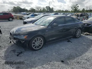 2017 Audi A6 Prestige with VIN WAUH2AFC0HN037937, listed as a Copart auction lot 51044765 with 161,608 mi miles and Salvage Title. Bid and sale history available at carsss.com. Image 1.