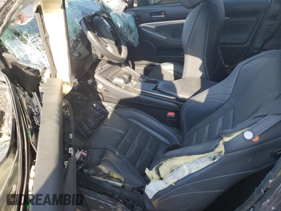 2016 Lexus RC 300 F Sport with VIN JTHSM5BC1G5000747, listed as a Copart auction lot 50856835 with Not provided miles and Salvage title. Bid and sale history available at DreamBid. Image 7.