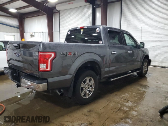 2017 Ford F-150 XL with VIN 1FTEW1EP5HFB19879, listed as a Copart auction lot 60962045 with 96,633 mi miles and Salvage title. Bid and sale history available at DreamBid. Image 3.