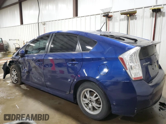 2011 Toyota Prius I with VIN JTDKN3DU7B1364552, listed as a Copart auction lot 52851385 with 230,192 mi miles and Salvage Title. Bid and sale history available at carsss.com. Image 2.