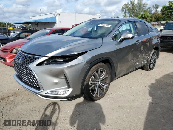 2022 Lexus RX with VIN 2T2HZMAA8NC259769, listed as a Copart auction lot 72956162 with 9,168 mi miles. Bid and sale history available at carsss.com. Image 1.