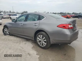 2011 Infiniti M with VIN JN1AY1AR7BM570737, listed as a Copart auction lot 50538705 with 93,801 mi miles and Non Repairable. Bid and sale history available at carsss.com. Image 2.