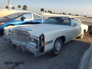 1978 Cadillac Eldorado z VIN 6L47S8Q100688, wystawiony jako Copart lot #75605314 z przebiegiem 58 821 mil mil oraz Szkoda całkowita • Salvage title. Historia ofert i sprzedaży dostępna na DreamBid. Obrazek 1.