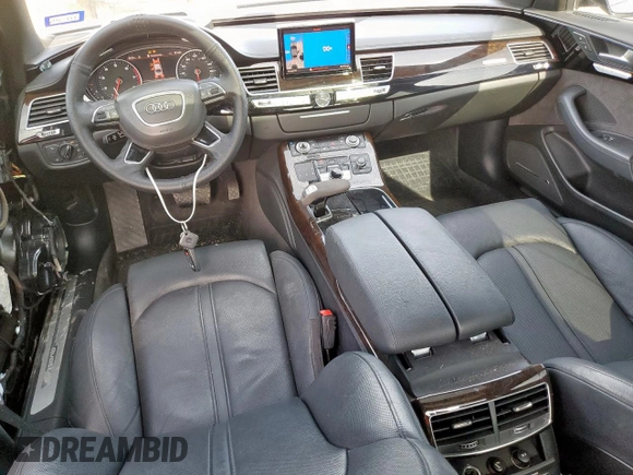 2017 Audi A8 с VIN WAU44AFD6HN005883, выставлен на аукционе Copart как лот 60808845 с пробегом 96 781 миль миль и Списание • Salvage title. История ставок и продаж доступна на DreamBid. Изображение 8.