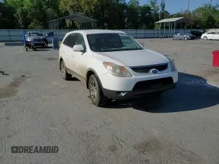 2008 Hyundai Veracruz GLS with VIN KM8NU13C28U065468, listed as a Copart auction lot 53039535 with 102,622 mi miles and Salvage title. Bid and sale history available at DreamBid. Image 12.