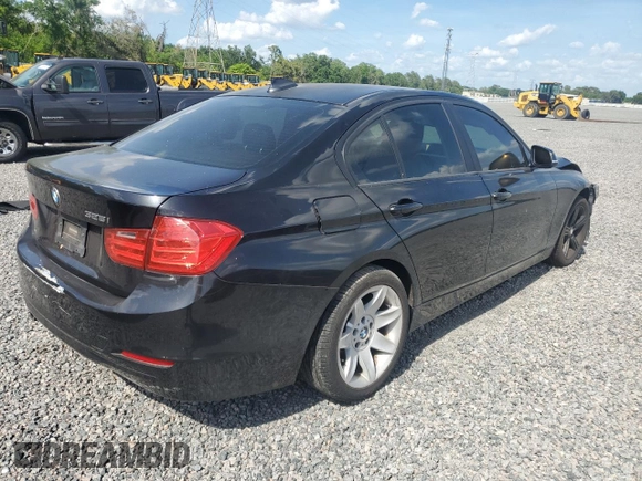 2013 BMW 3 Series 328i with VIN WBA3A5G52DNP25114, listed as a Copart auction lot 51874955 with 207,476 mi miles and Salvage Title. Bid and sale history available at carsss.com. Image 3.