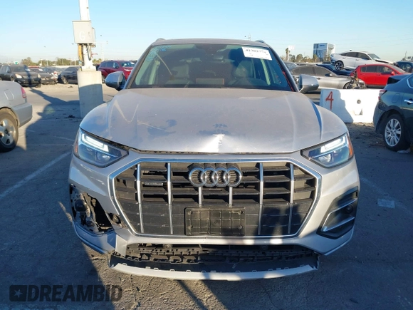 2023 Audi Q5 Premium with VIN WA1ABAFY9P2084975, listed as a IAAI auction lot 41302774 with 40,203 mi miles. Bid and sale history available at carsss.com. Image 13.