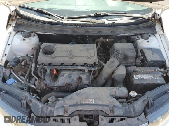 2013 Kia Forte SX with VIN KNAFW4A36D5720854, listed as a Copart auction lot 58159604 with 76,452 mi miles and Salvage Title. Bid and sale history available at carsss.com. Image 11.