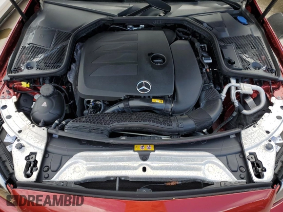 2021 Mercedes-Benz C 300 with VIN W1KWK8DB4MG068481, listed as a Copart auction lot 74023024 with Not Provided miles and Salvage Title. Bid and sale history available at DreamBid. Image 11.