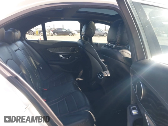 2016 Mercedes-Benz C 300 with VIN 55SWF4JB8GU119084, listed as a IAAI auction lot 42516144 with 127,222 mi miles and . Bid and sale history available at DreamBid. Image 8.