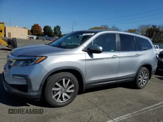 2020 Honda Pilot EX z VIN 5FNYF6H34LB059903, wystawiony jako Copart lot #76447504 z przebiegiem 57 565 mil mil oraz Szkody całkowita. Historia ofert i sprzedaży dostępna na DreamBid. Obrazek 1.