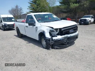 2021 Ford F-150 XL with VIN 1FTMF1CB9MKE77250, listed as a IAAI auction lot 41934484 with 65,329 mi miles and . Bid and sale history available at DreamBid. Image 1.