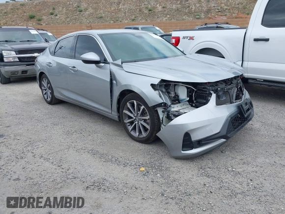 2024 Acura Integra with VIN 19UDE4H23RA027105, listed as a IAAI auction lot 42195084 with 12,419 mi miles and . Bid and sale history available at DreamBid. Image 1.