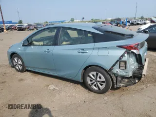 2016 Toyota Prius Four z VIN JTDKARFU6G3502881, wystawiony jako Copart lot #59376895 z przebiegiem 123 863 mil mil oraz Czysty tytuł • Clean title. Historia ofert i sprzedaży dostępna na DreamBid. Obrazek 2.