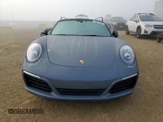 2017 Porsche 911 Carrera with VIN WP0CA2A98HS141577, listed as a Copart auction lot 43010655 with 36,759 mi miles and Salvage Title. Bid and sale history available at DreamBid. Image 5.