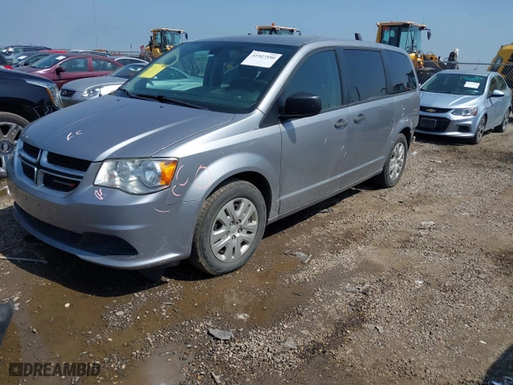 2019 Dodge Grand Caravan SE with VIN 2C4RDGBG9KR616576, listed as a IAAI auction lot 41927550 with 154,918 mi miles. Bid and sale history available at carsss.com. Image 21.