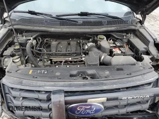 2017 Ford Police Interceptor Utility z VIN 1FM5K8AR0HGC25366, wystawiony jako Copart lot #53962255 z przebiegiem 130 821 mil mil oraz Szkoda całkowita • Salvage title. Historia ofert i sprzedaży dostępna na DreamBid. Obrazek 11.