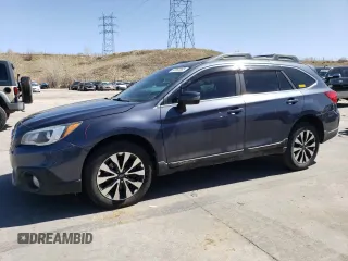 2017 Subaru Outback Limited with VIN 4S4BSENC1H3349855, listed as a Copart auction lot 52083565 with 113,574 mi miles and Salvage title. Bid and sale history available at DreamBid. Image 1.