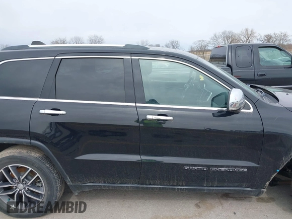 2018 Jeep Grand Cherokee Limited with VIN 1C4RJFBG8JC389892, listed as a IAAI auction lot 41824704 with 40,516 mi miles and . Bid and sale history available at DreamBid. Image 14.